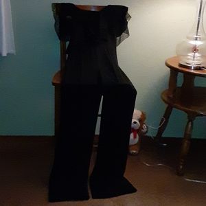 One piece black suit for teens